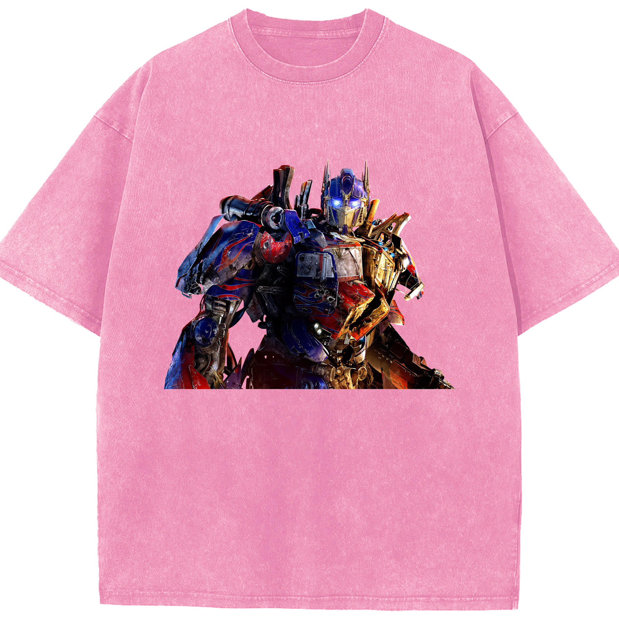 （画像用） Transformers トランスフォーマー 綿100% ヴィンテージ風 半袖Tシャツ（フロントプリント）